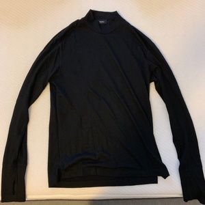 Theory Men's Wool Mock Turtleneck Shirt